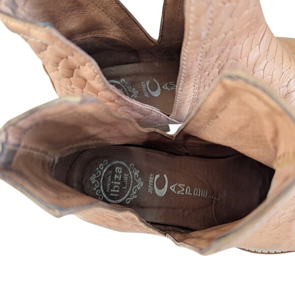 Jeffrey Campbell - ORILEY - Leather Low Rise Boots/Booties - Size 6.5 - Picture 9 of 12